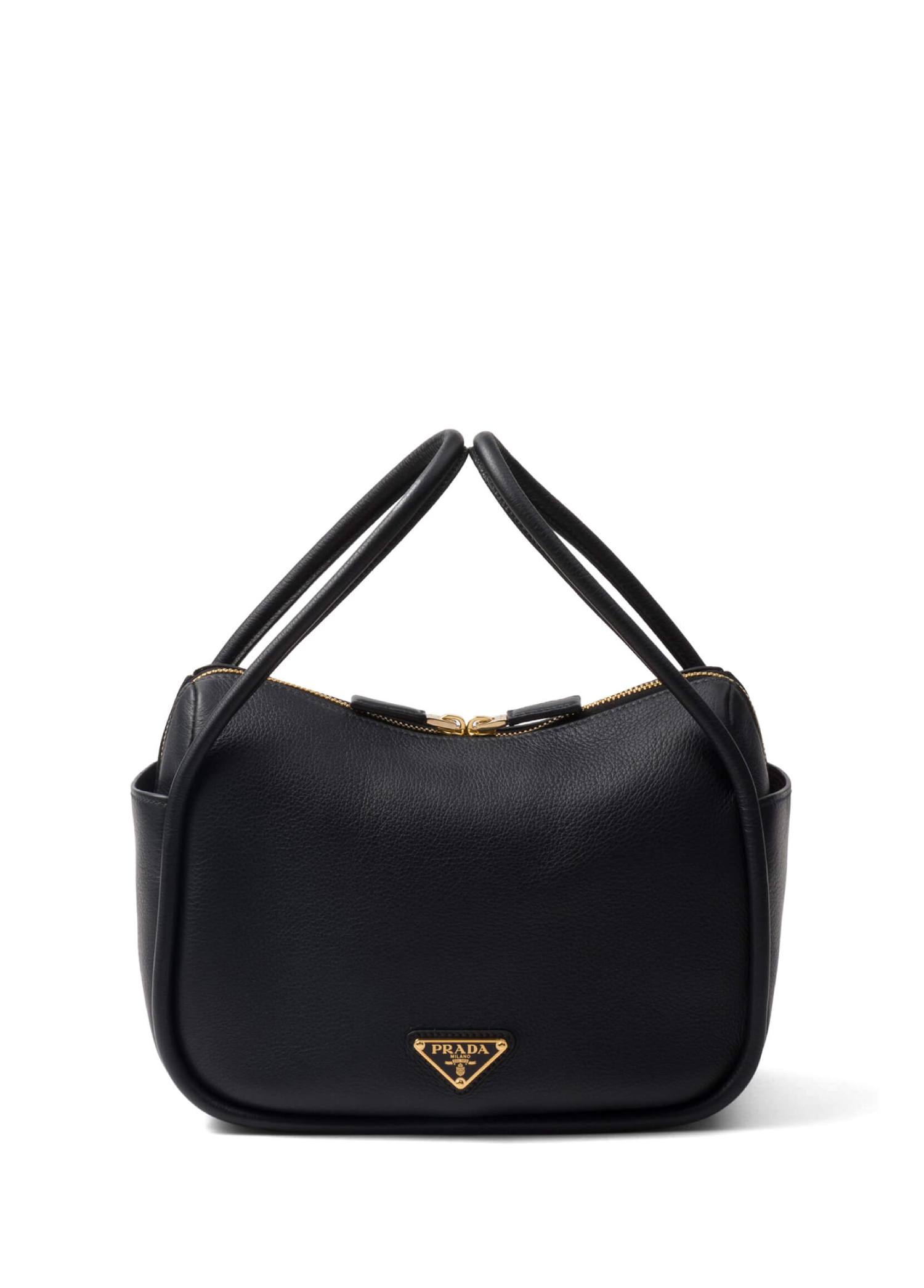 Black Leather Women's Handbag Black Leather Women's Handbag