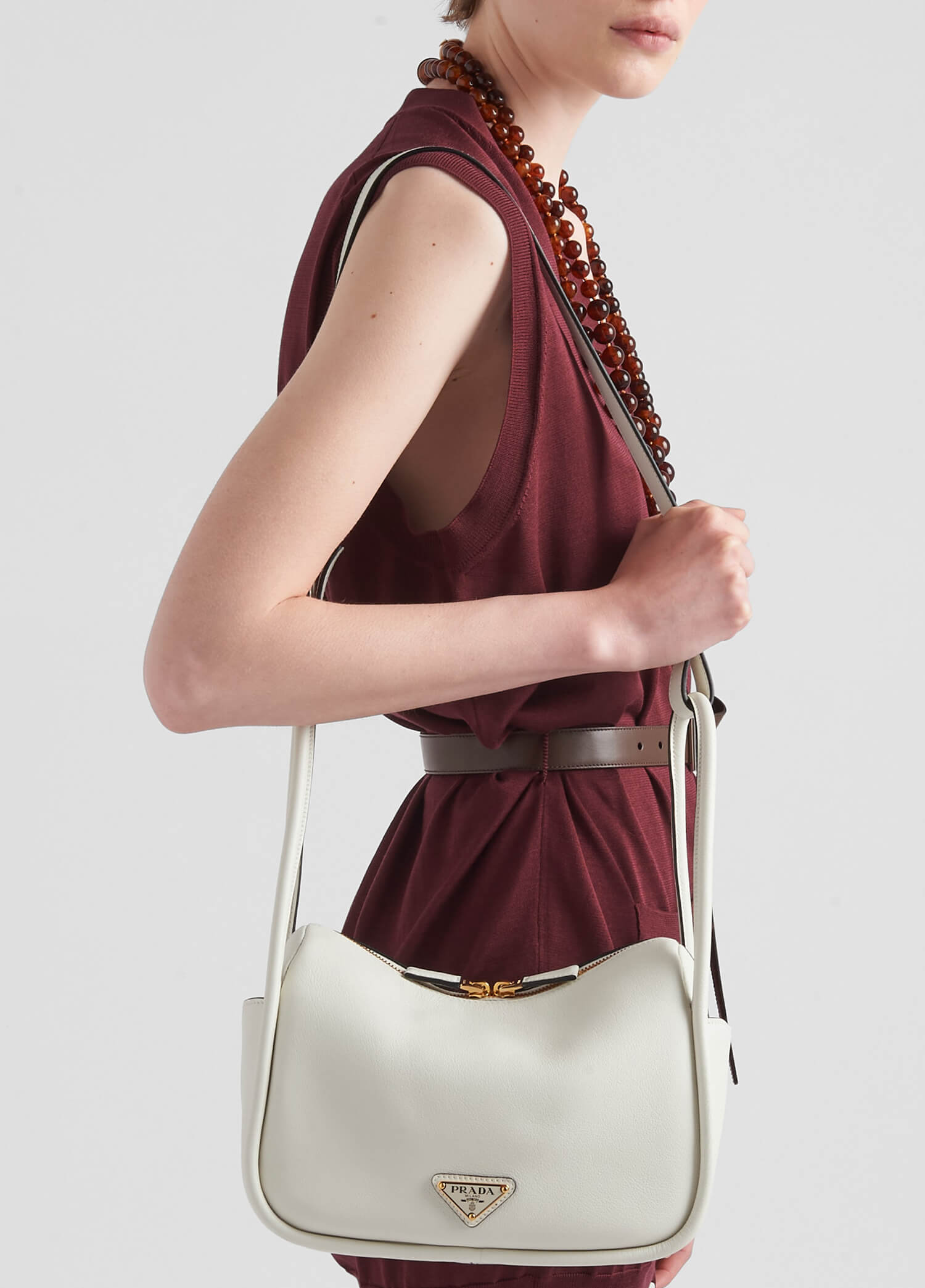 White Leather Women's Handbag White Leather Women's Handbag