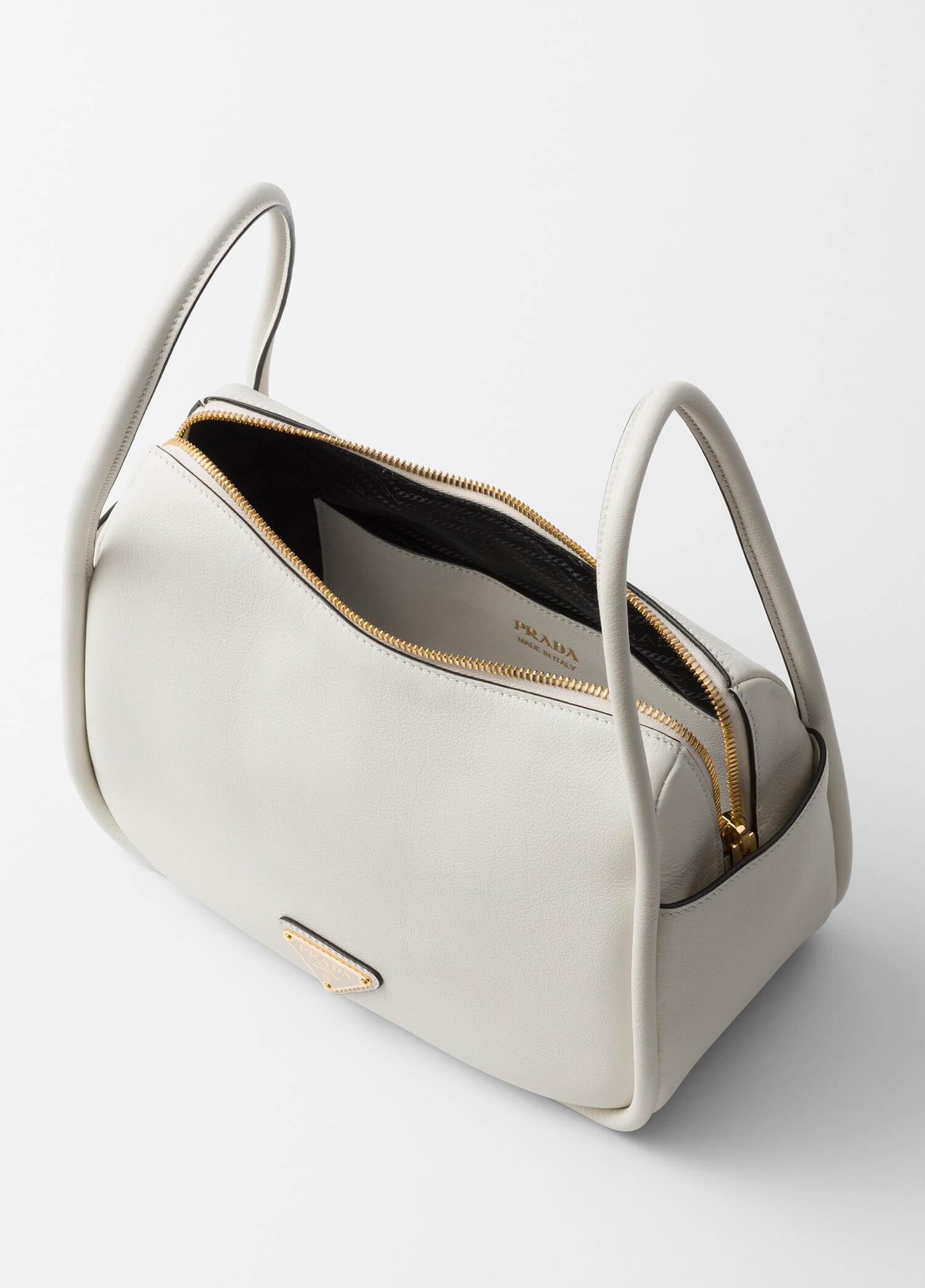 White Leather Women's Handbag White Leather Women's Handbag